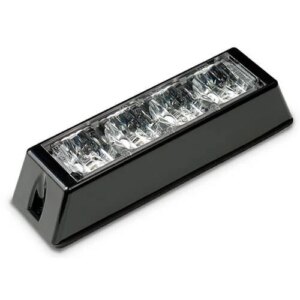 LED flitser 4 LED's | Wit | 10-30v | LED4DVW-LED4DVW