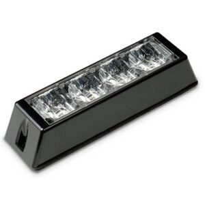 LED flitser 4 LED's | rood | 10-30v | LED4DVR-LED4DVR