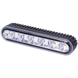 LED flitser 6-LED | R65 | rood | 12-24v | ED5000R-ED5000R