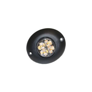 LED flitser | 6-LED | amber| 12-24v | R65 | 3750A-3750A