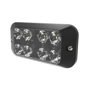 LED flitser 8-LED | R65 | amber | 12-24v | ED3788A-ED3788A