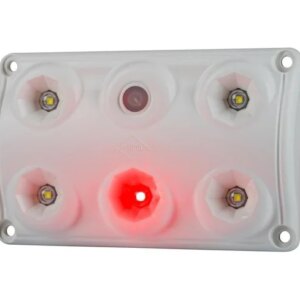 LED interieurlamp - Touch - Rood-wit - 5000K - 12-24v - IP65 | BTS-1500RW-BTS-1500RW