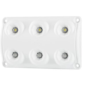 LED interior lamp red(19lm) - white(720lm-5000K) 12-24v | BG-1500RW-BG-1500RW