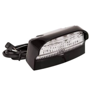 LED kentekenverlichting 12-24V 1m. kabel & 1P connector | 41BLM1P-41BLM1P