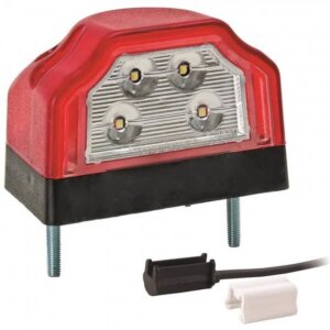 LED kentekenverlichting | 12-36v | 1.5mm.2 connector | M10KV-120R-M10KV-120R
