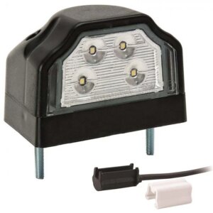 LED kentekenverlichting | 12-36v | met connector 1.5mm.2 | M10KV-120-M10KV-120
