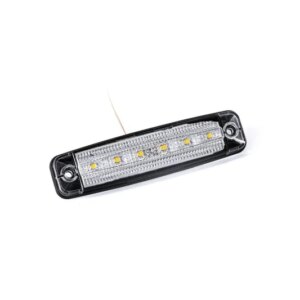 LED markeerlicht wit 12-24v 15cm. kabel-MV-2500W