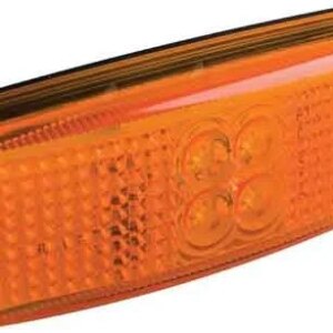 LED markeringslicht amber | 12-24v | 20cm. kabel | 1490AM-1490AM