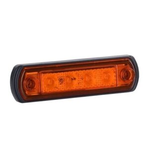 LED markeringslicht amber | 12-24v | 50cm. kabel | MV-5200A-MV-5200A