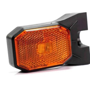 LED markeringslicht amber | 12-24v | schuif connector | MV-5750A-MV-5750A