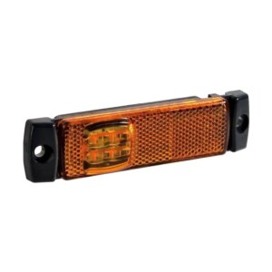 LED markeringslicht amber | 12-36v | 5m. kabel | M10MV-190A 5M-M10MV-190A 5M