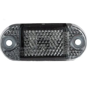 LED markeringslicht dark wit 12-24v 15cm kabel | MV-6200DW-MV-6200DW