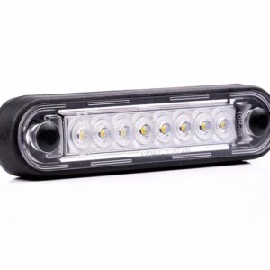 LED markeringslicht -lang rood | 12-24v | 0