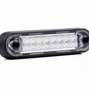 LED markeringslicht -lang wit | 12-24v | 0
