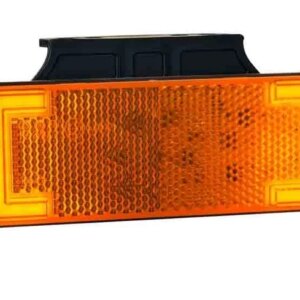 LED markeringslicht neon amber met beugel | 12-24v | 50cm. kabel | MV-3150A-MV-3150A