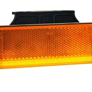 LED markeringslicht neon amber met beugel | 12-24v | 50cm. kabel | MV-3250HA-MV-3250HA