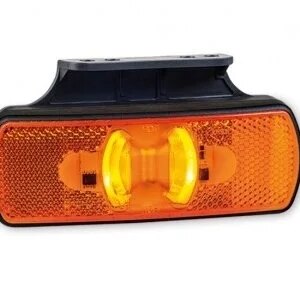 LED markeringslicht neon amber met beugel | 12-24v | 50cm. kabel | MV-3350A-MV-3350A