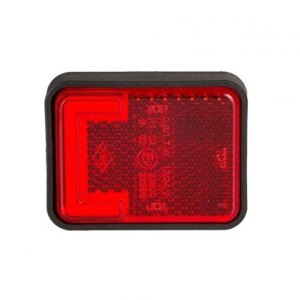 LED markeringslicht neon rood met beugel | 12-24v | 50cm. kabel | MV-3500R-MV-3500R