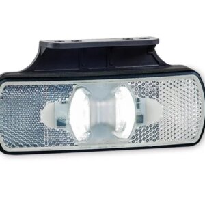 LED markeringslicht neon wit met beugel | 12-24v | 50cm. kabel | MV-3350W-MV-3350W