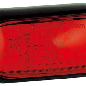 LED markeringslicht rood | 12-24v | 40cm. kabel | 35RME-35RME