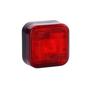 LED markeringslicht rood 12-24v 45cm kabel | MV-4200R-MV-4200R