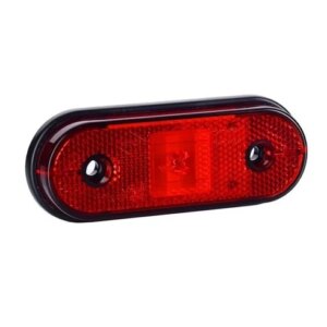 LED markeringslicht rood 12-24v 50cm kabel | MV-6400R-MV-6400R