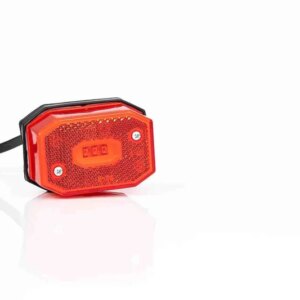 LED markeringslicht rood | 12-24v | 50cm. kabel | MV-2700R-MV-2700R