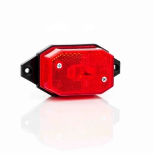 LED markeringslicht rood | 12-24v | 50cm. kabel | MV-2720R-MV-2720R