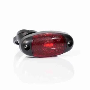 LED markeringslicht rood | 12-24v | 50cm. kabel met 0