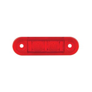 LED markeringslicht rood inbouw | 12-24v | 20cm. kabel | 7922RMB-7922RMB