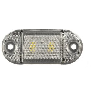 LED markeringslicht wit 12-24v 15cm kabel | MV-6200W-MV-6200W