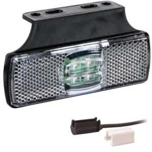 LED markeringslicht wit | 12-24v | 1