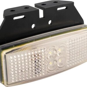 LED markeringslicht wit | 12-24v | 20cm. kabel | 1491WM-1491WM