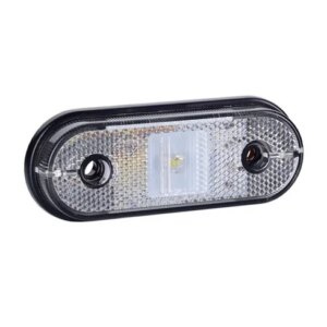 LED markeringslicht wit 12-24v 50cm kabel | MV-6400W-MV-6400W