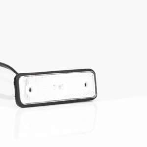 LED markeringslicht wit | 12-24v | 50cm. kabel | 0