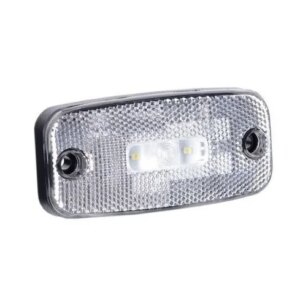 LED markeringslicht wit | 12-24v | 50cm. kabel | MV-1750W-MV-1750W