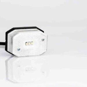 LED markeringslicht wit | 12-24v | 50cm. kabel | MV-2700W-MV-2700W