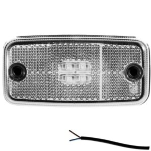 LED markeringslicht wit 12-36V 0