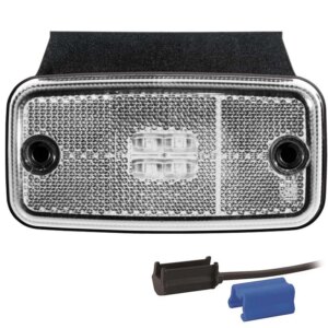 LED markeringslicht wit | 12-36v | 0