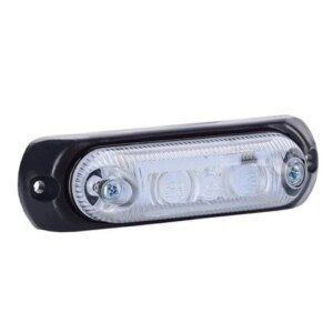 LED markeringslicht wit met beugel | 12-24v | 50cm. kabel | MV-4090W-MV-4090W