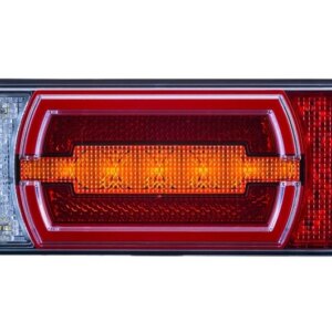 LED neon achterlicht incl. achteruitrijlicht 12v 1m. Kabel horizontaal+verticaal Montage