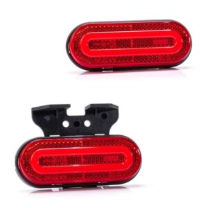 LED neon markeringslicht rood | 12-24v | 50cm. kabel | MV-2200R-MV-2200R