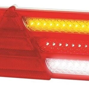 LED slimline achterlicht zonder kentekenverlichting | 12-24v | 40cm. kabel | EU390R-EU390R
