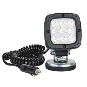 LED werklamp 1000 lumen op magneetvoet 12-24v 3.0m krulsnoer | WF-3610MM30-WF-3610MM30