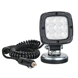 LED werklamp 1700 lumen op magneetvoet 12-24v 7.8m krulsnoer | WF-3617MM78-WF-3617MM78