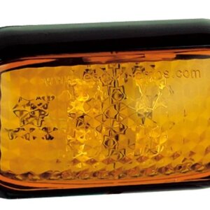LED zij-knipperlicht amber | 12-24v | 40cm. kabel | 35AME-35AME