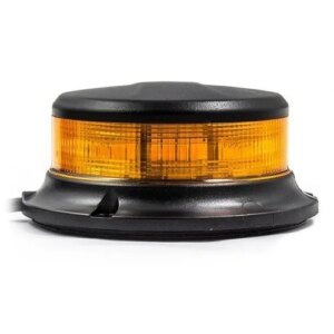 LED zwaailamp amber met amber lens | 12-24v | magneet | R65 | S07ZL603AA-S07ZL603AA