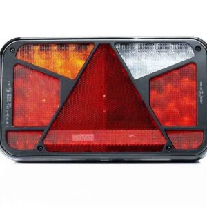 Links | LED achterlicht met kentekenlicht Canbusproof | 12v | 6-functies 6-PIN | VC-4511B6CAN-VC-4511B6CAN