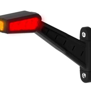 Links | LED breedtelamp | 12-36v | 30cm. kabel | rood-wit-amber | MB-1461RWA-MB-1461RWA