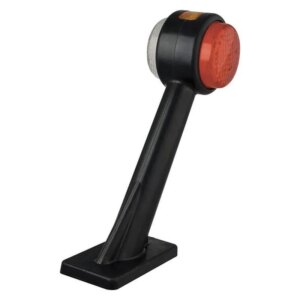 Links | LED breedtelamp met schuine steel | 12-24v | 20cm. kabel | 1005LE-1005LE